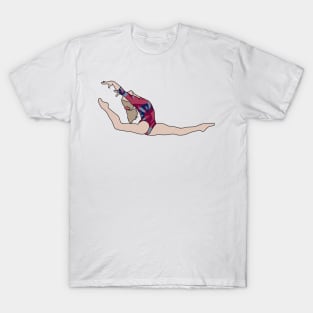 Riley McCusker Gymnastics Drawing T-Shirt